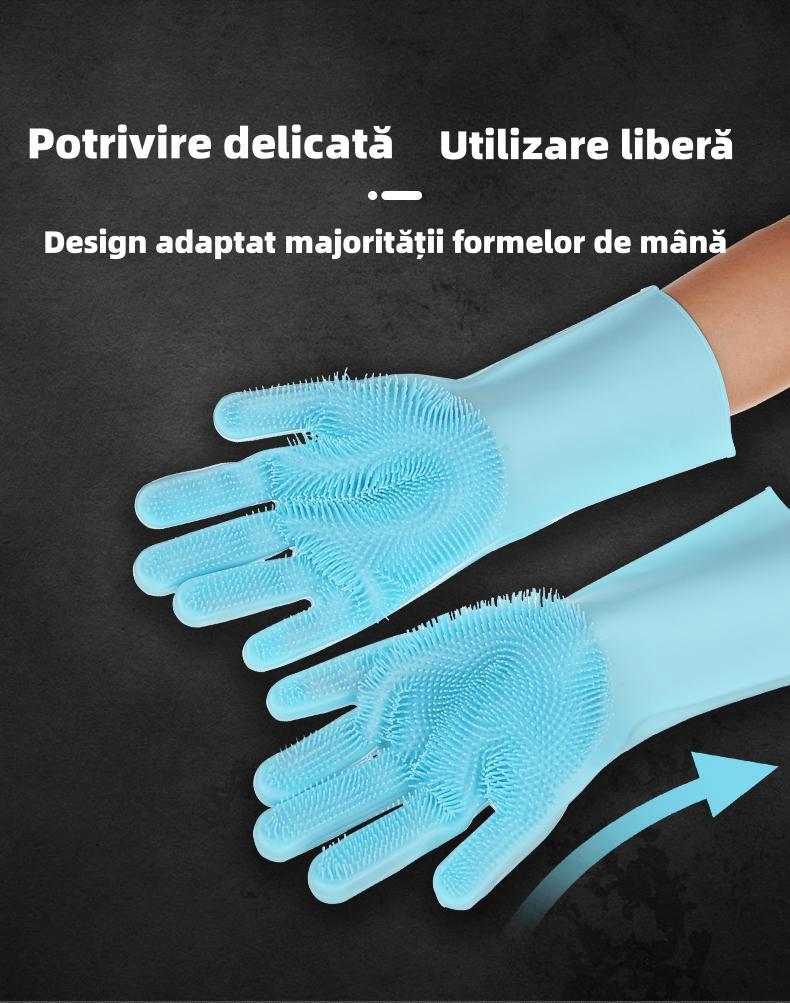 Mănuși de masaj și baie pentru animale de companie. protecție împotriva zgârieturilor și mușcăturilor.