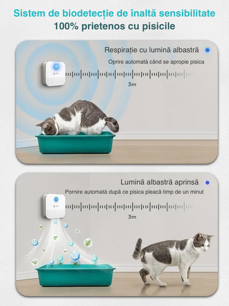 4000mAh Smart Cat Odor Purificator
