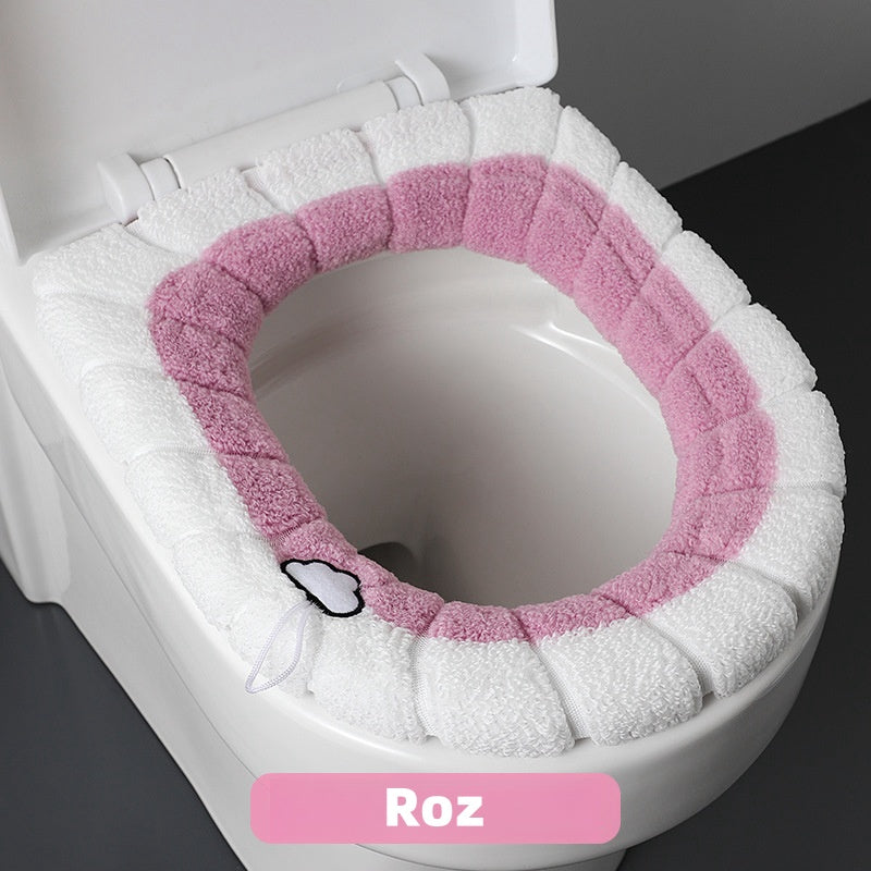 Covoraș moale și călduros pentru toaletă(🎁1+1 Gratuit 🤩)