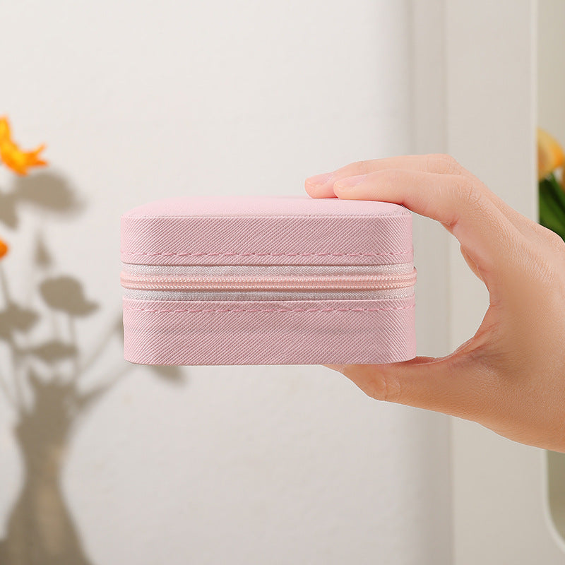 Cutie de bijuterii portabilă și compactă, perfectă pentru călătorii(🎁1+1 Gratuit 🤩)