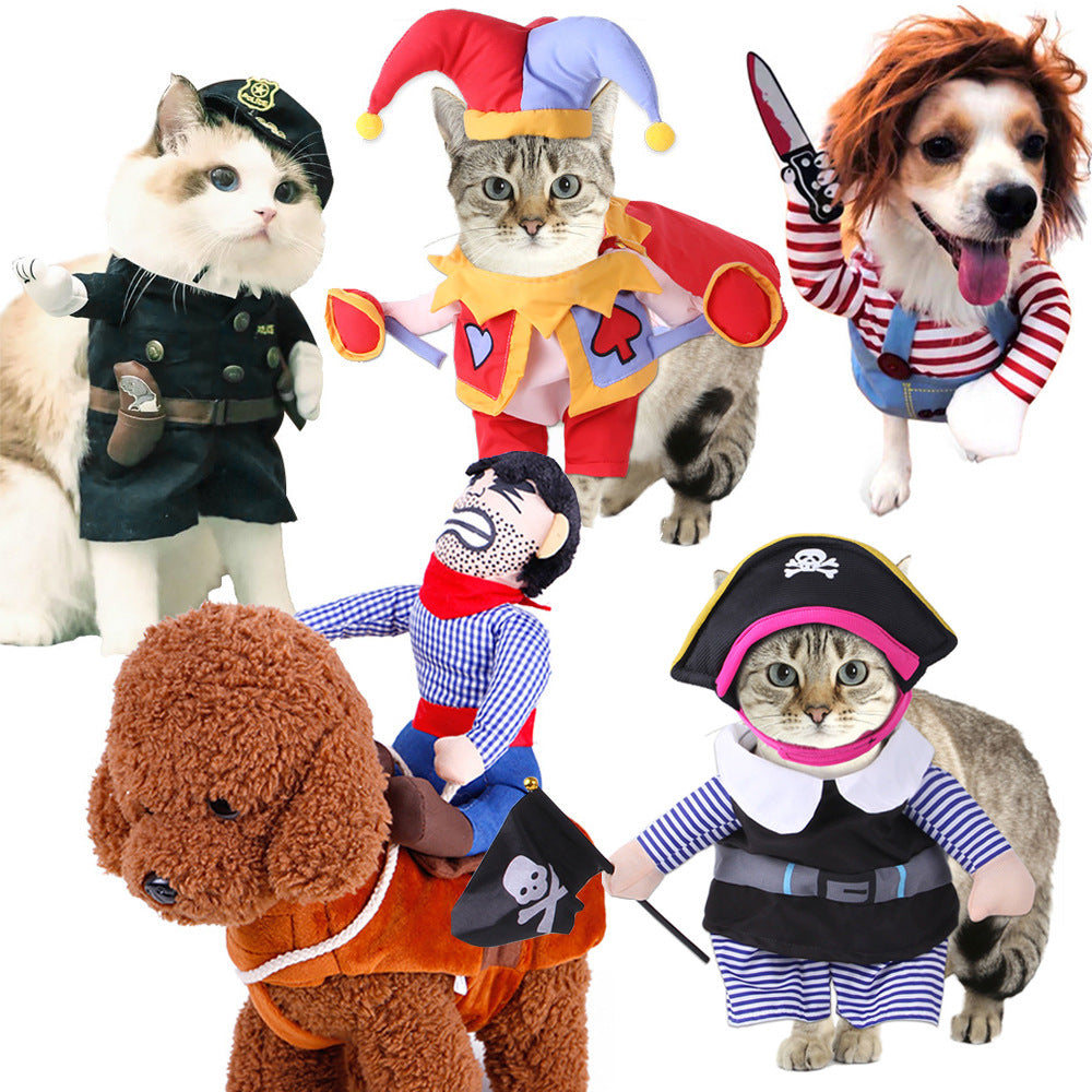 Colecția de haine pentru animale de companie de Halloween