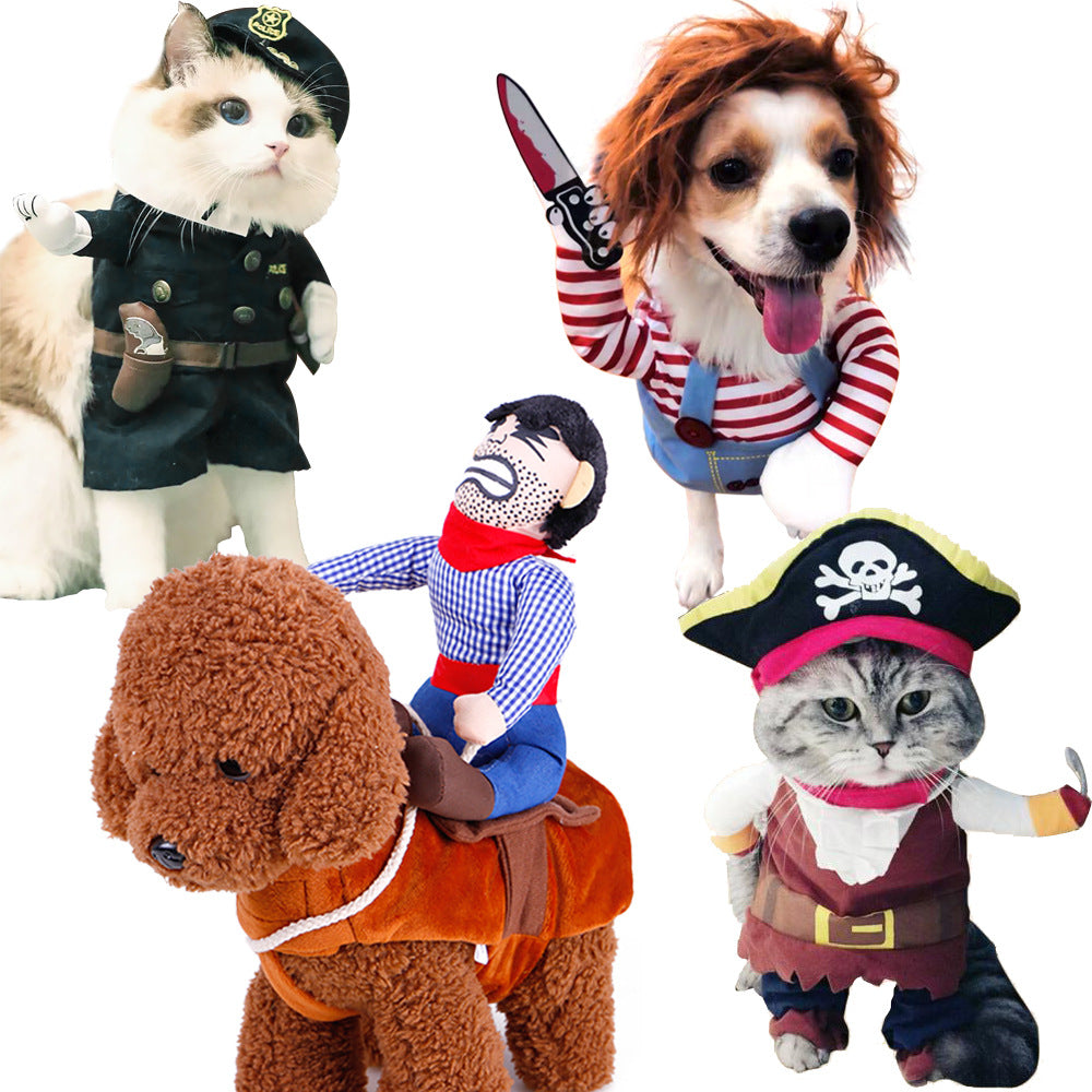 Colecția de haine pentru animale de companie de Halloween