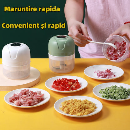 Mini tocător electric portabil de alimente/Robot de bucătărie pentru bebeluși