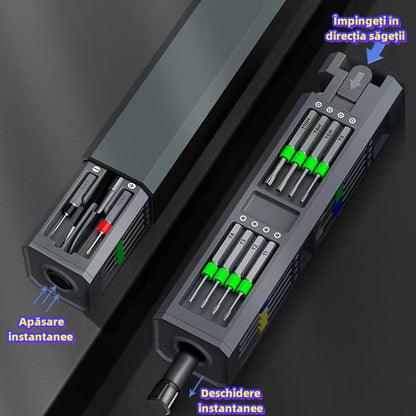 Set de șurubelnițe de precizie magnetice 31 în 1