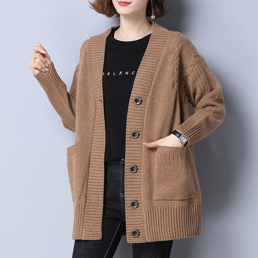 Pulover cardigan elegant