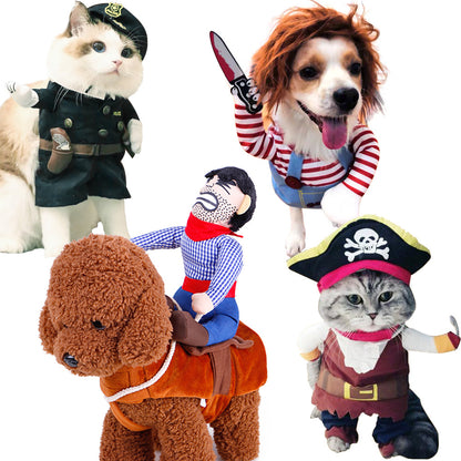 Colecția de haine pentru animale de companie de Halloween