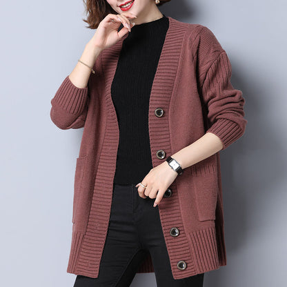 Pulover cardigan elegant